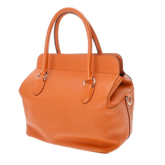 HERMES Toolbox 26 2WAY Orange ‐ hand bag - Picture 1 of 10